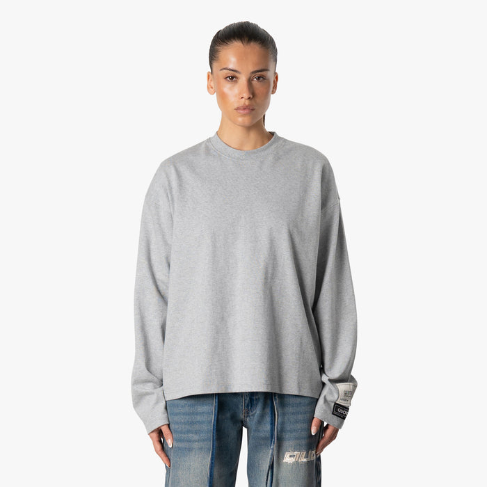 BASE LONGSLEEVE | GREY MELEE