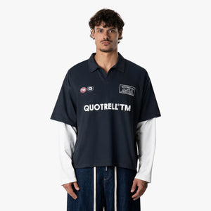 FUNCTION POLO LONGSLEEVE | NAVY/WHITE
