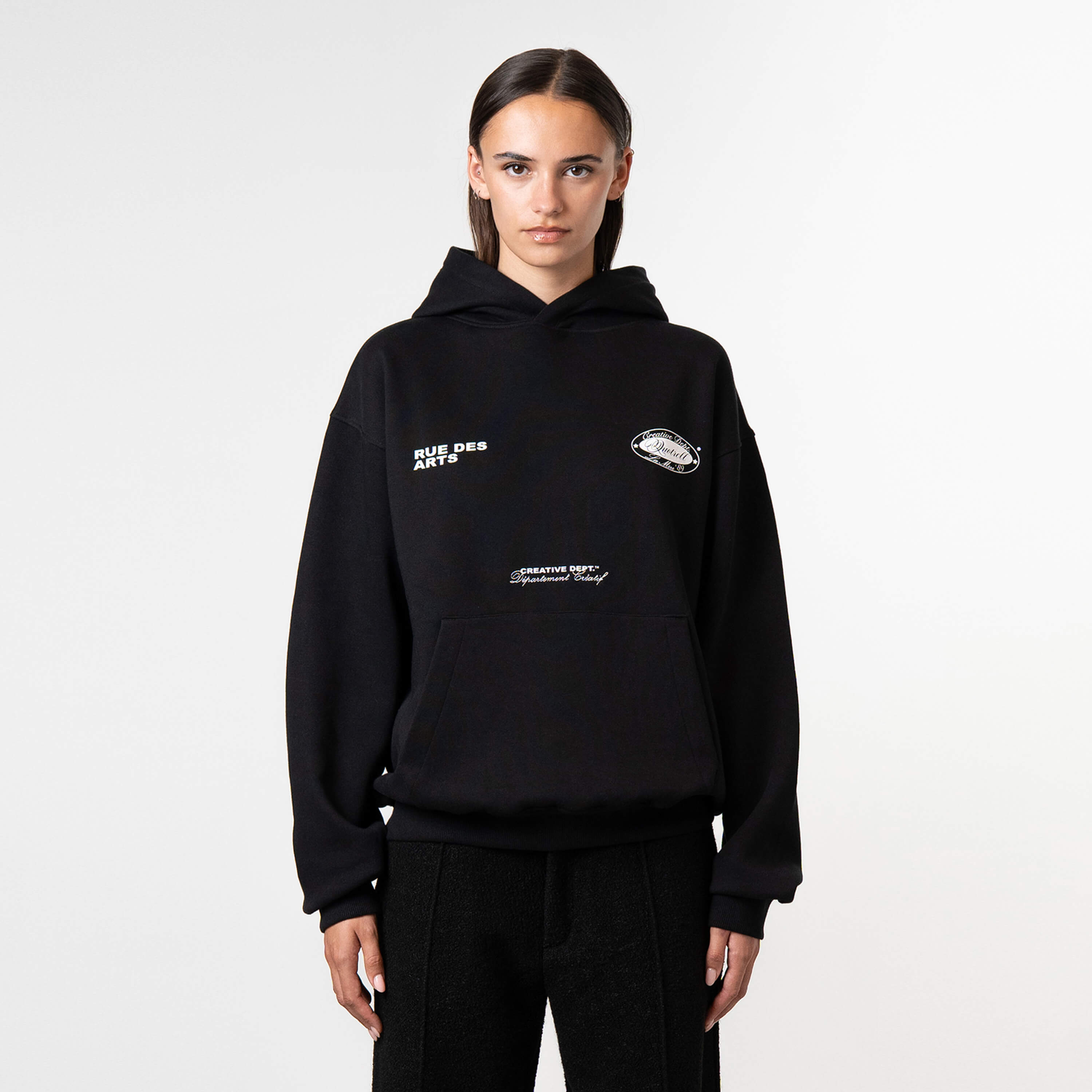Model is 175 cm and wears size S