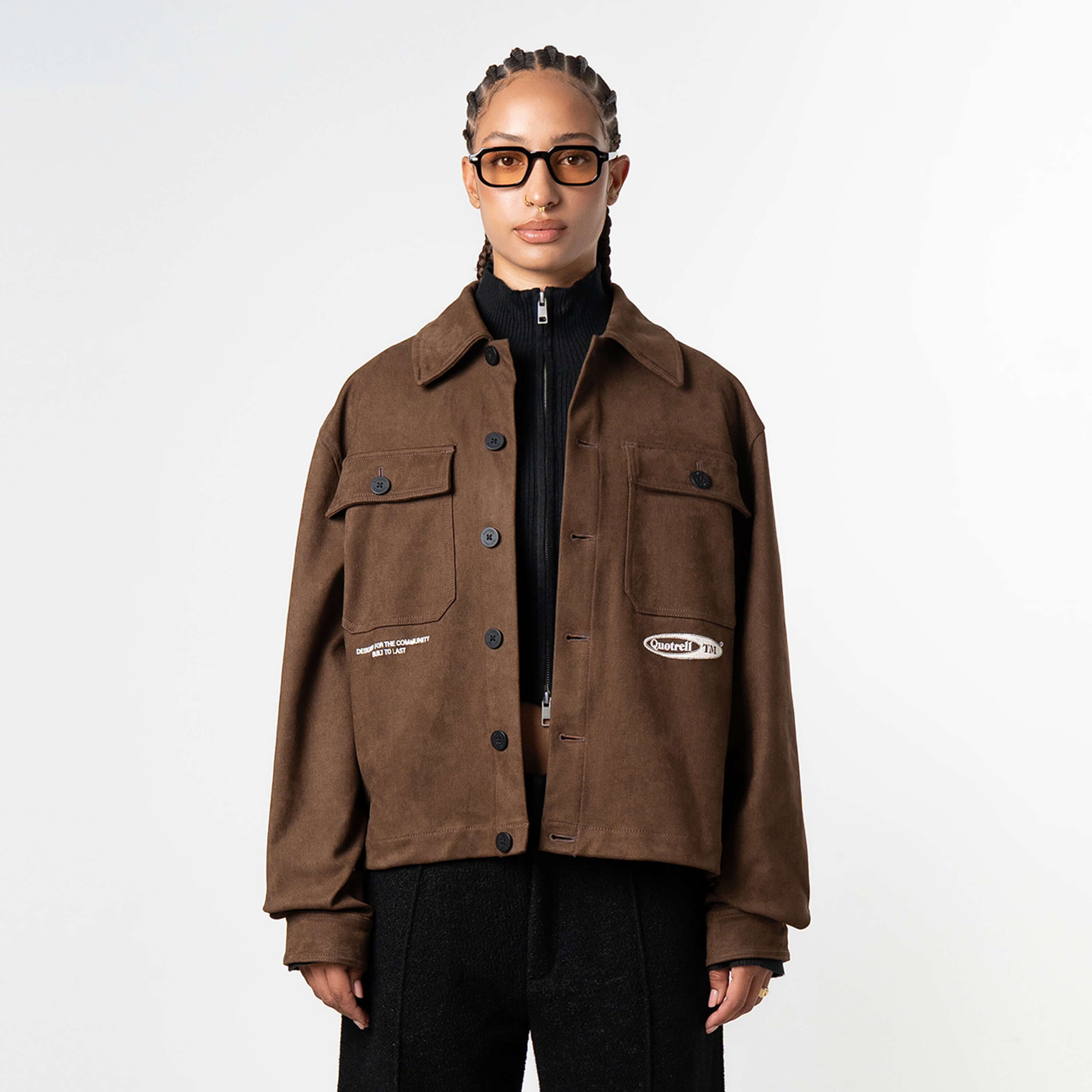 Model is 172 cm and wears size S