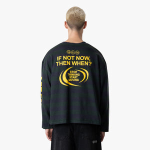 MOVING LONGSLEEVE | NAVY/GREEN
