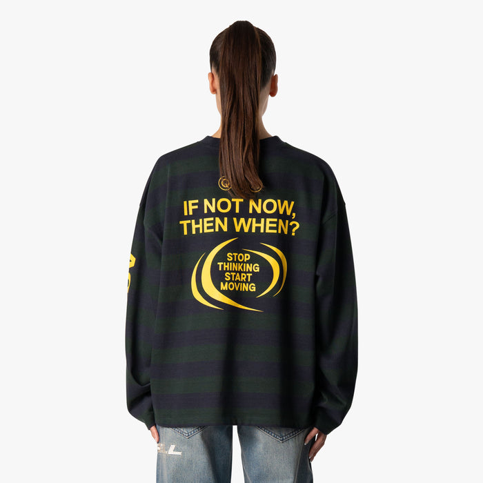 MOVING LONGSLEEVE | NAVY/GREEN