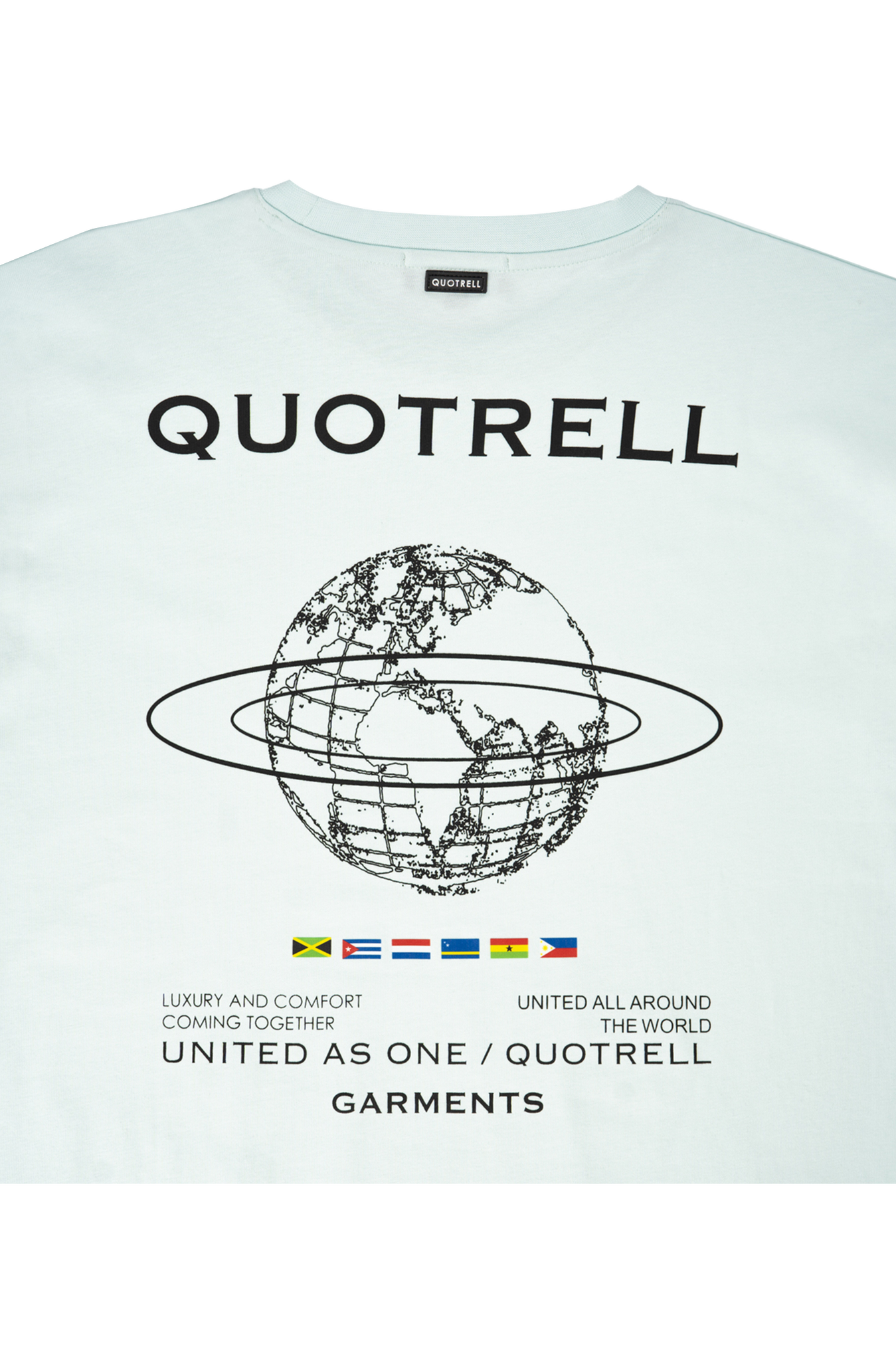 WORLDWIDE T-SHIRT | FADED BLUE/BLACK