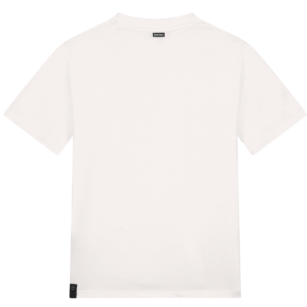 L'ATELIER T-SHIRT | OFF WHITE/BLACK