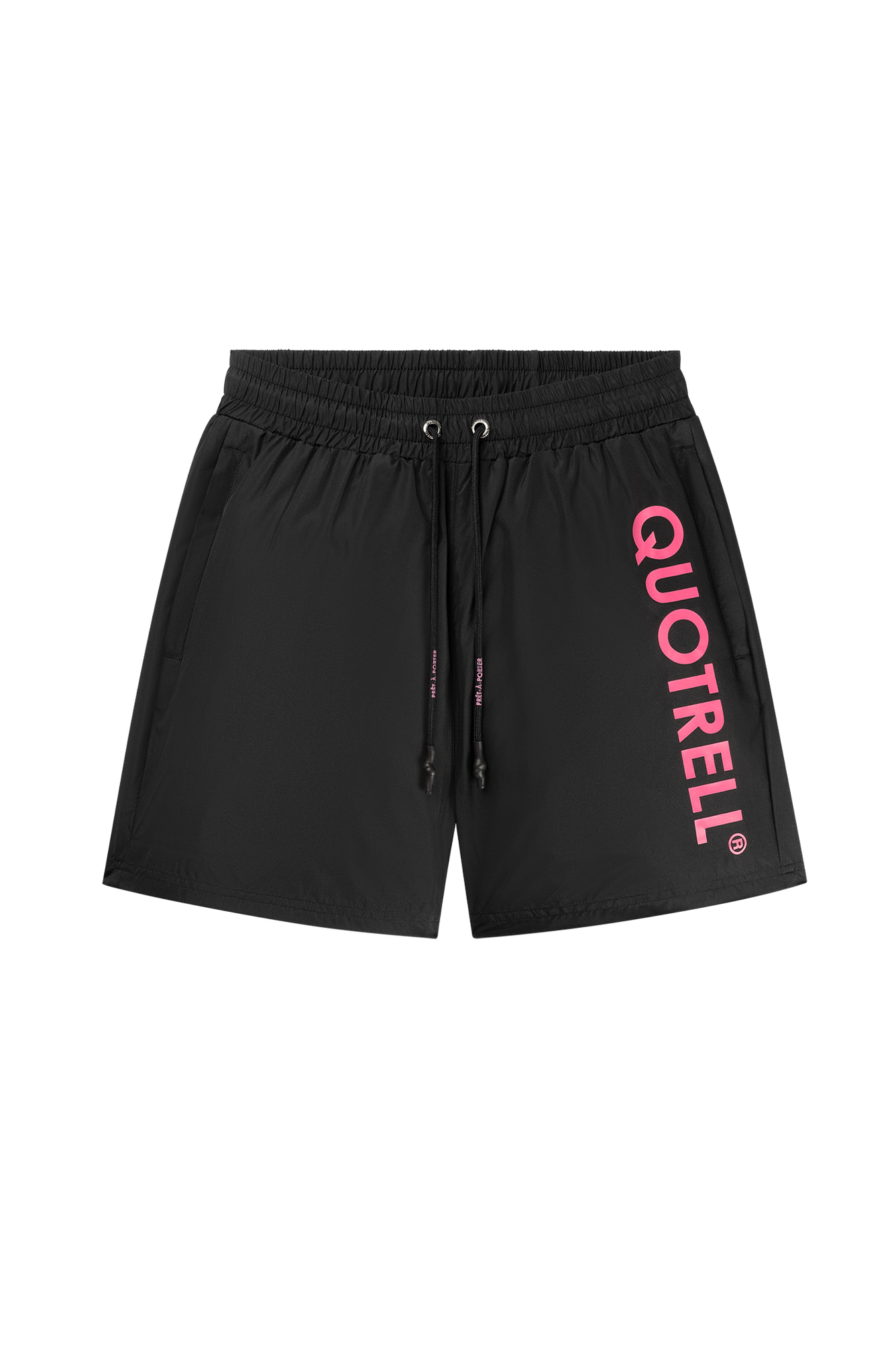 MAUI SWIMSHORTS | BLACK/NEON PINK