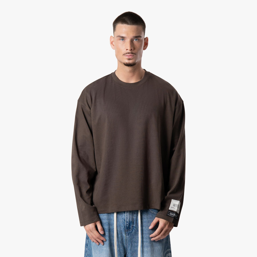BASE LONGSLEEVE | BROWN