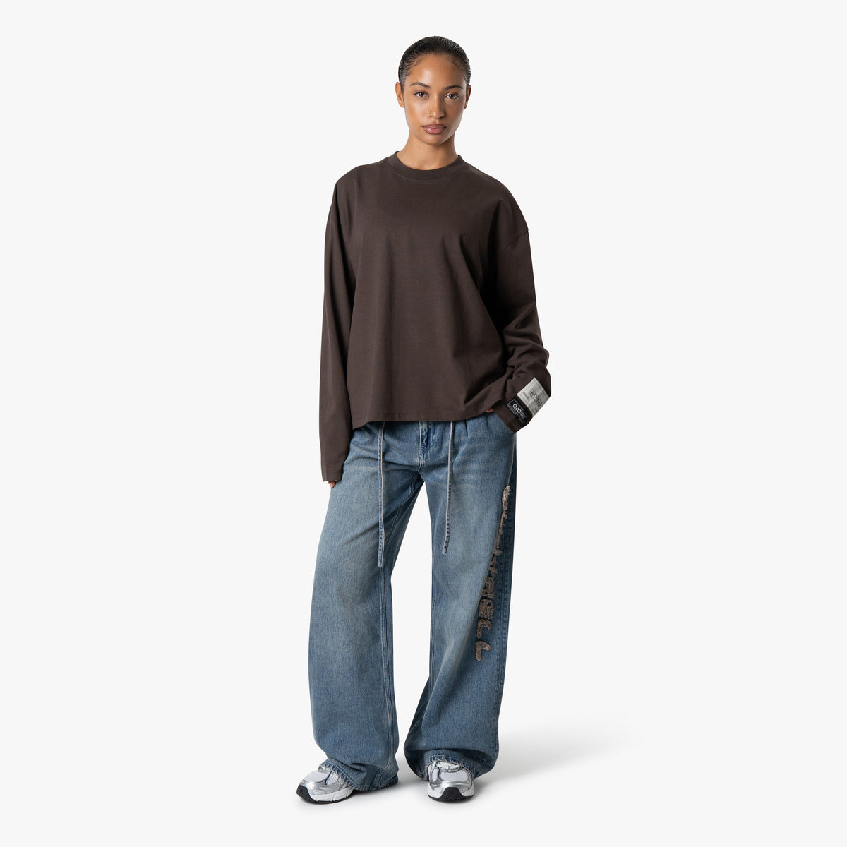Base Longsleeve in brown