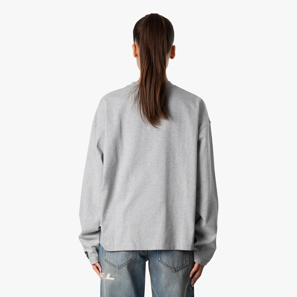 Base Longsleeve in grey melee