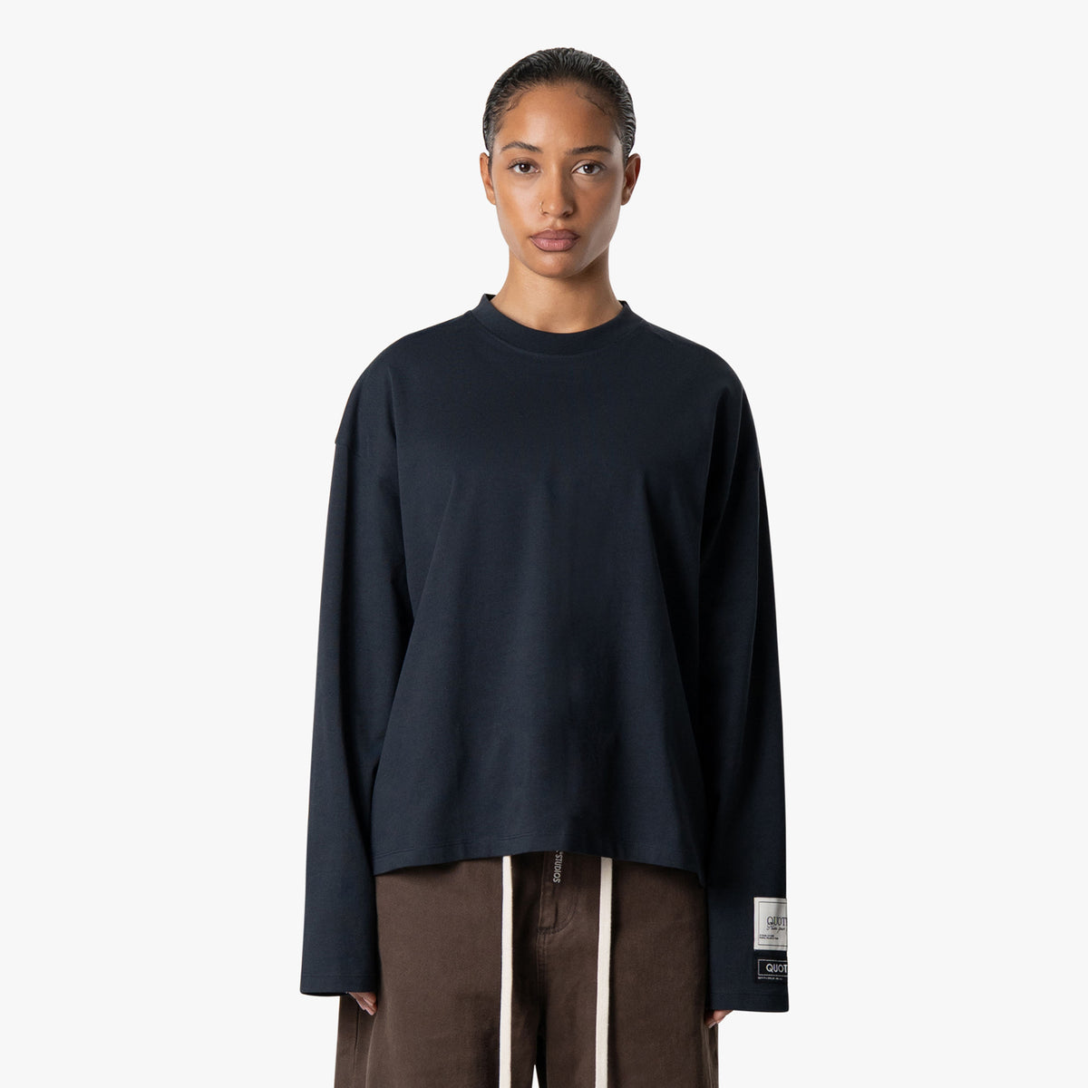 Base Longsleeve in navy