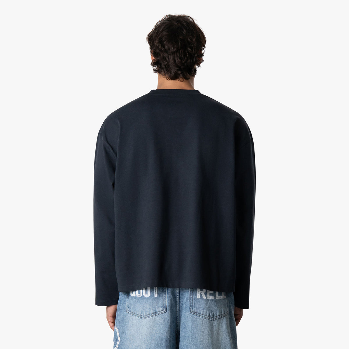 Base Longsleeve in navy