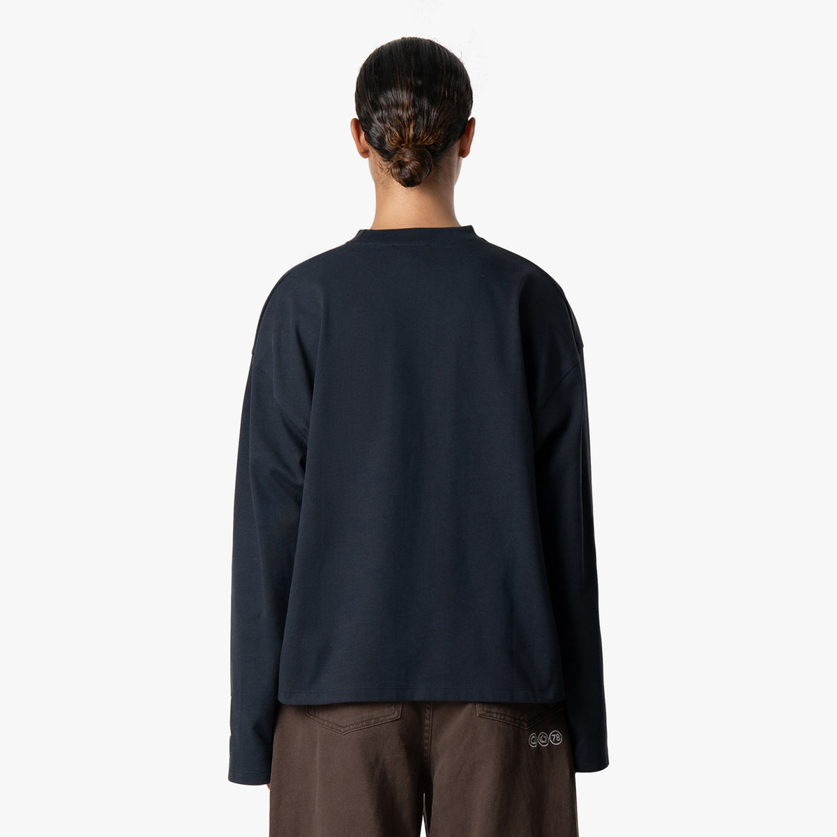 Base Longsleeve in navy
