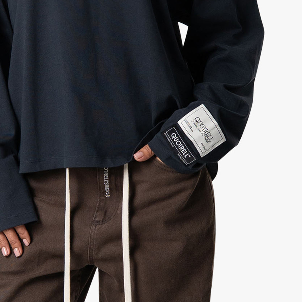 Base Longsleeve in navy