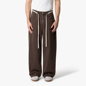 CORE DENIM JEANS | WASHED BROWN