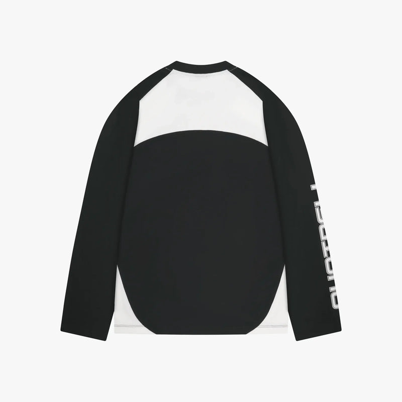 FW26 DROP1 FRAME LONGSLEEVE | BLACK/WHITE 3