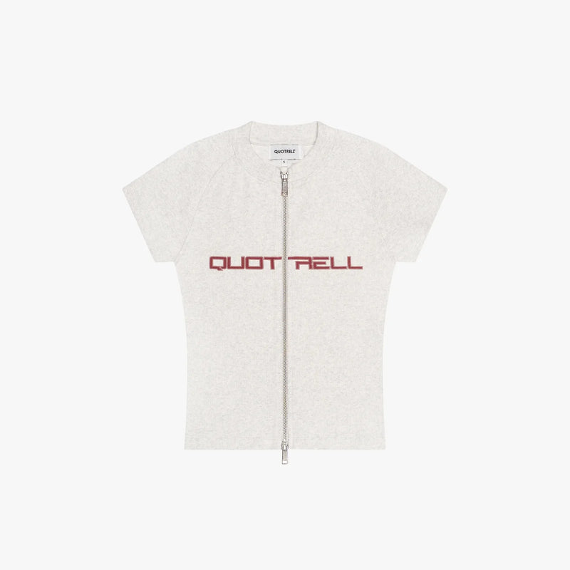 FW26 DROP1 INDY ZIP TOP | GREY