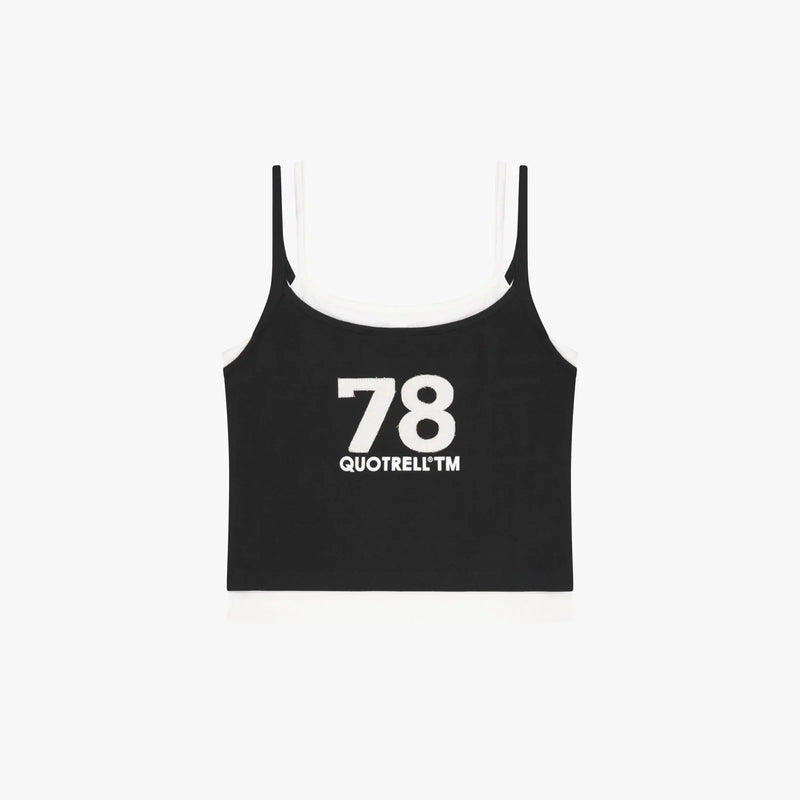 FW26 DROP1 NAOMI TOP | BLACK/WHITE