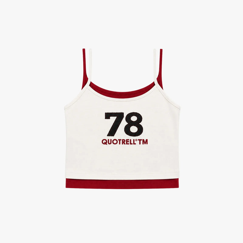 FW26 DROP1 NAOMI TOP | ECRU/NAVY