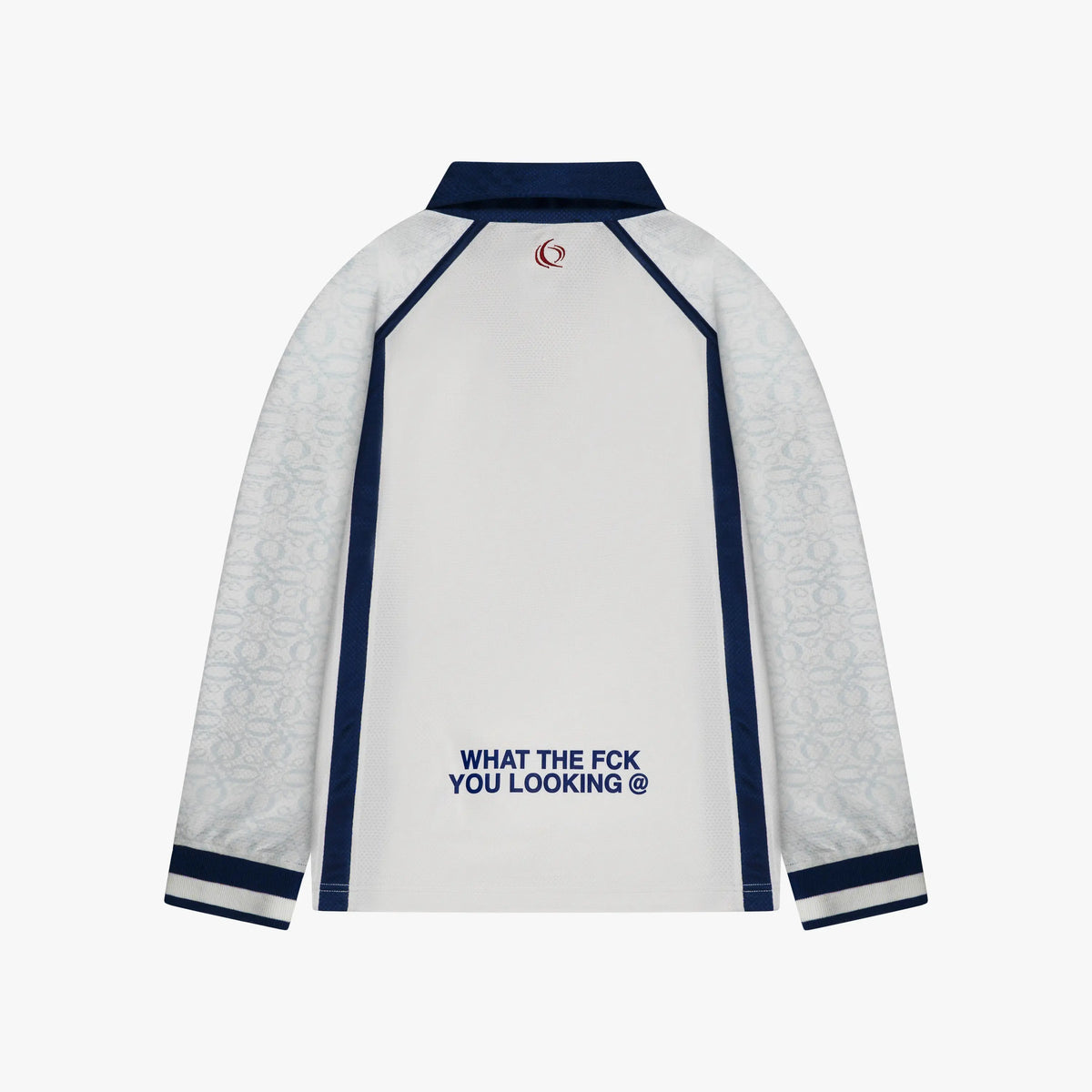 Jimmy Longsleeve in cobalt and offwhite