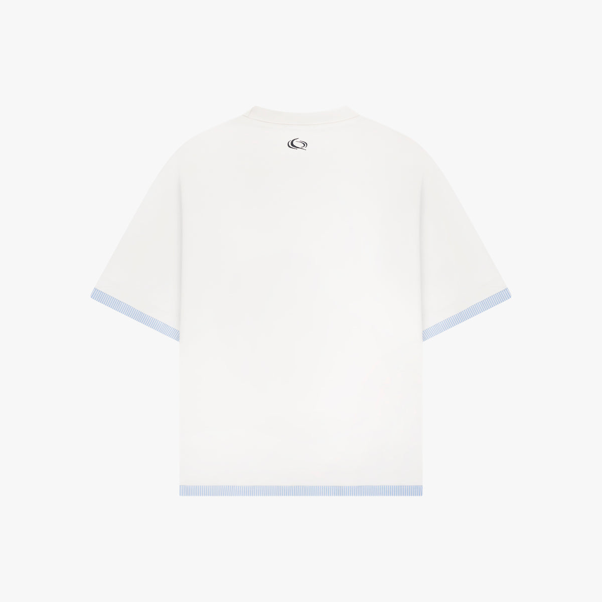 78 T-shirt in white and navy