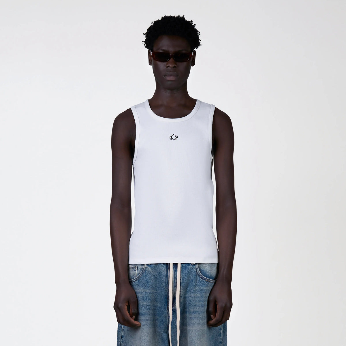 Basic Tank Top in white
