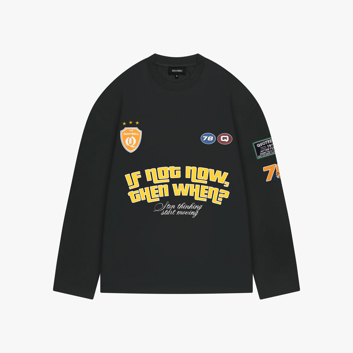 Grid Longsleeve in black