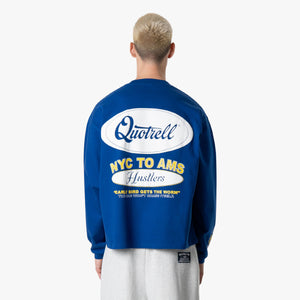 LOUIS LONGSLEEVE | BLUE/WHITE