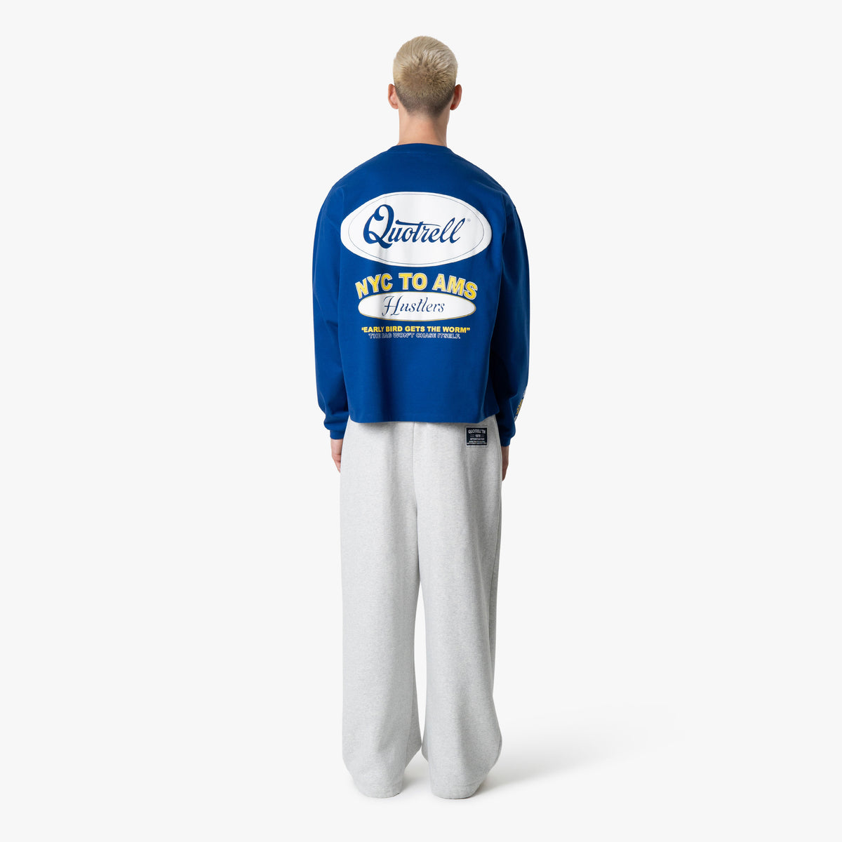 Louis Longsleeve in blue and white