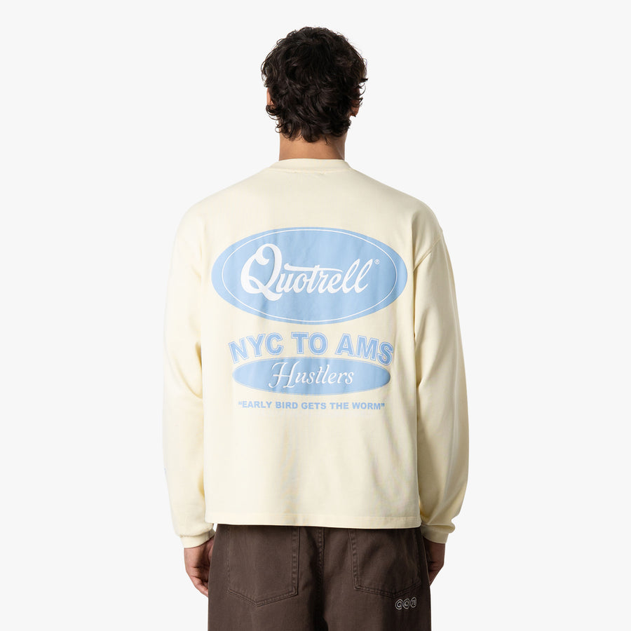 LOUIS LONGSLEEVE | YELLOW/LIGHT BLUE