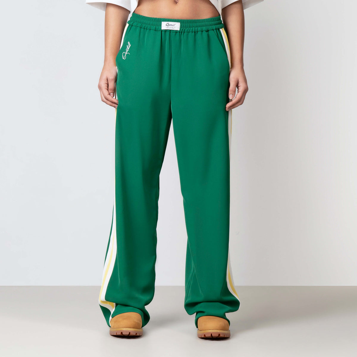 Eva Pants in green and yellow