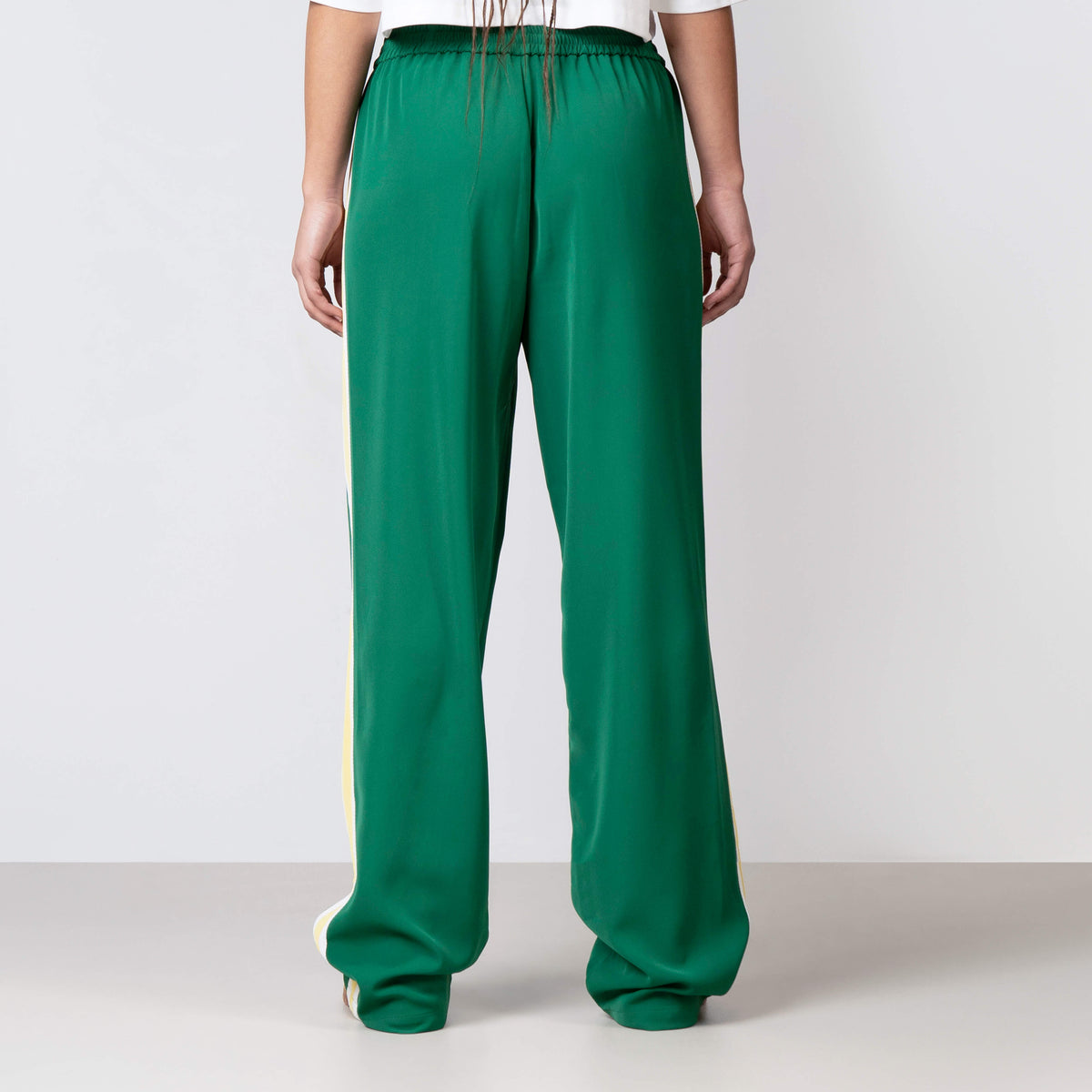Eva Pants in green and yellow
