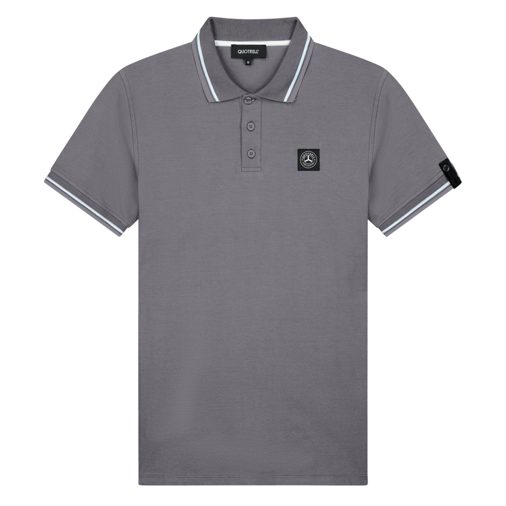 ITHICA POLO | MINT/GREY