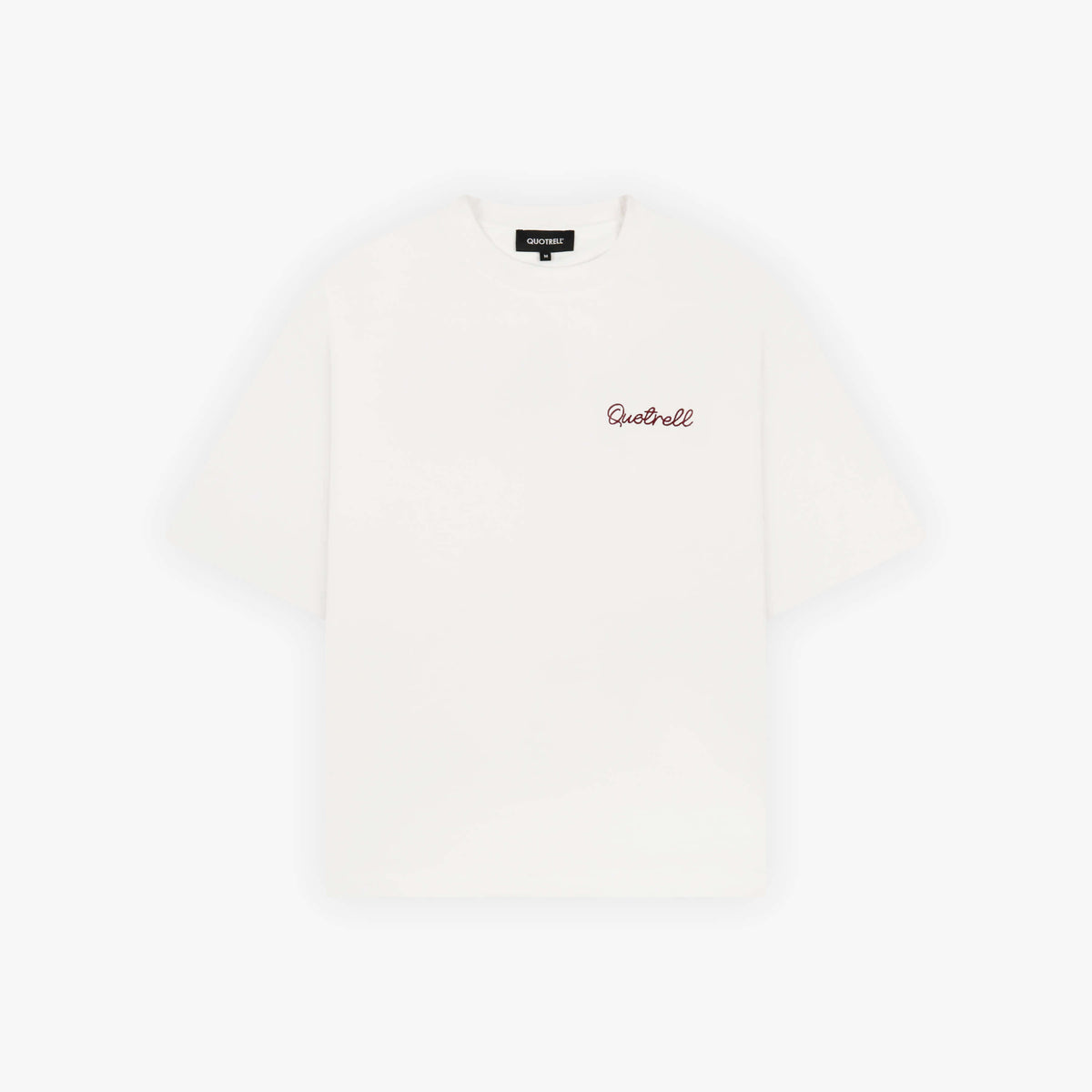 Lasso Tee in white and red