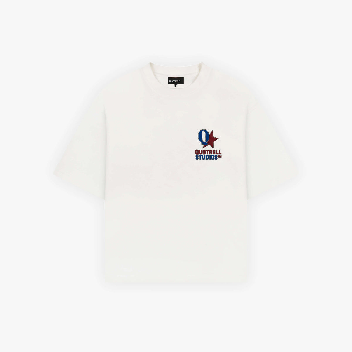 Carmine Tee in white and blue