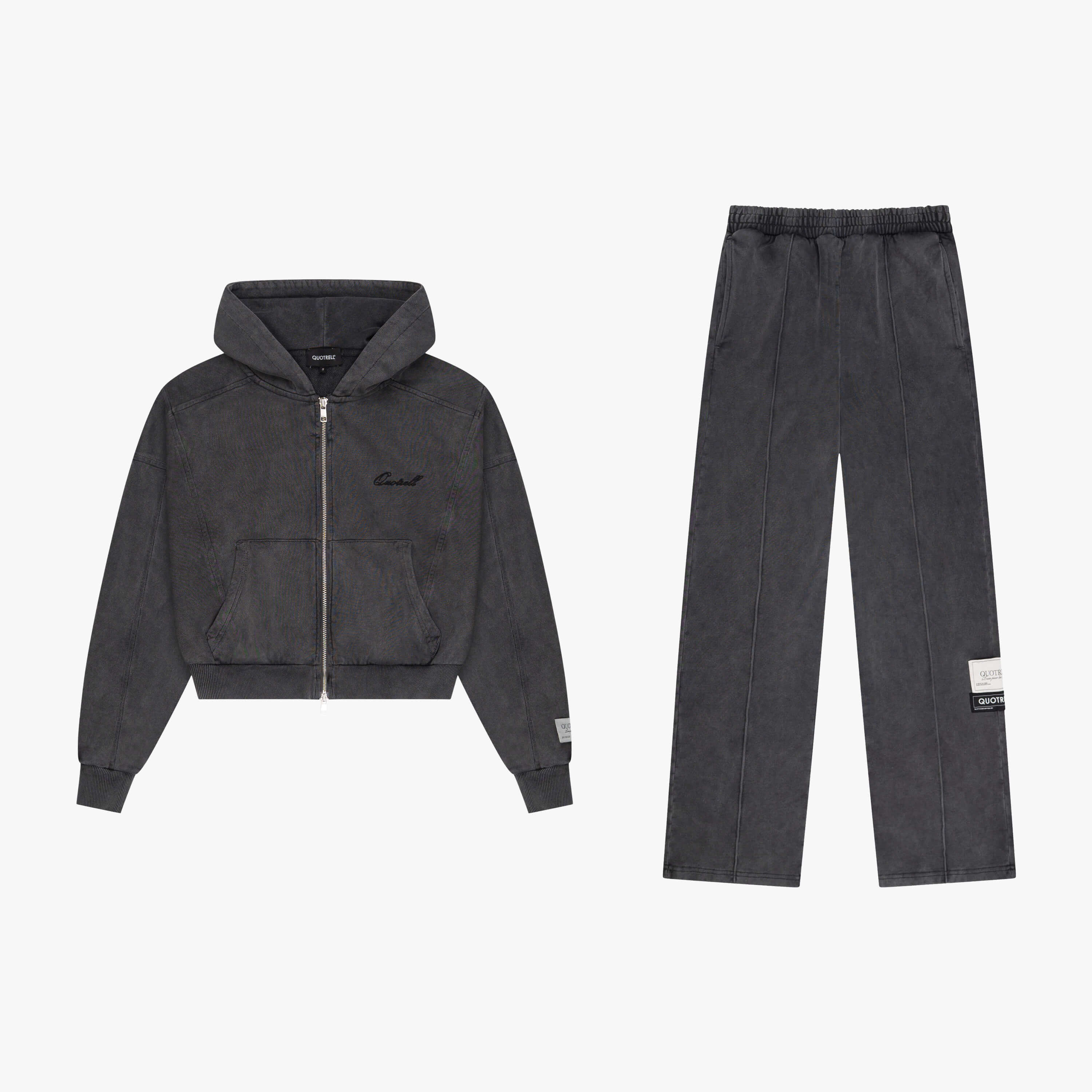 Premium Matching Zip Vest & Pants Set · Streetwear Quotrell