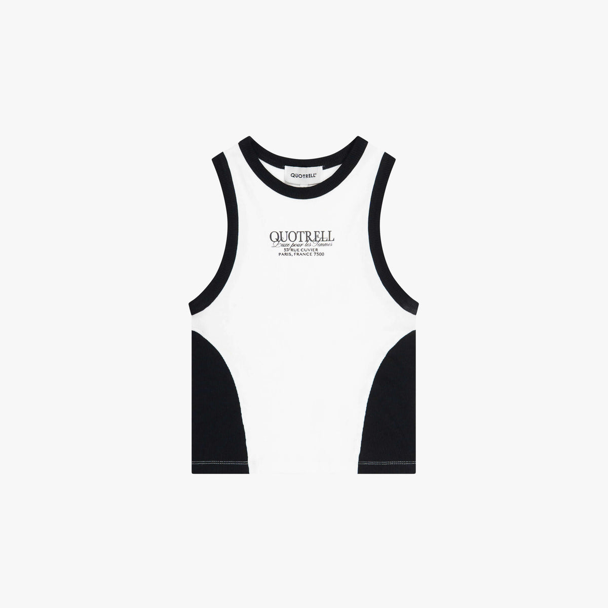 Noa Top in white and black
