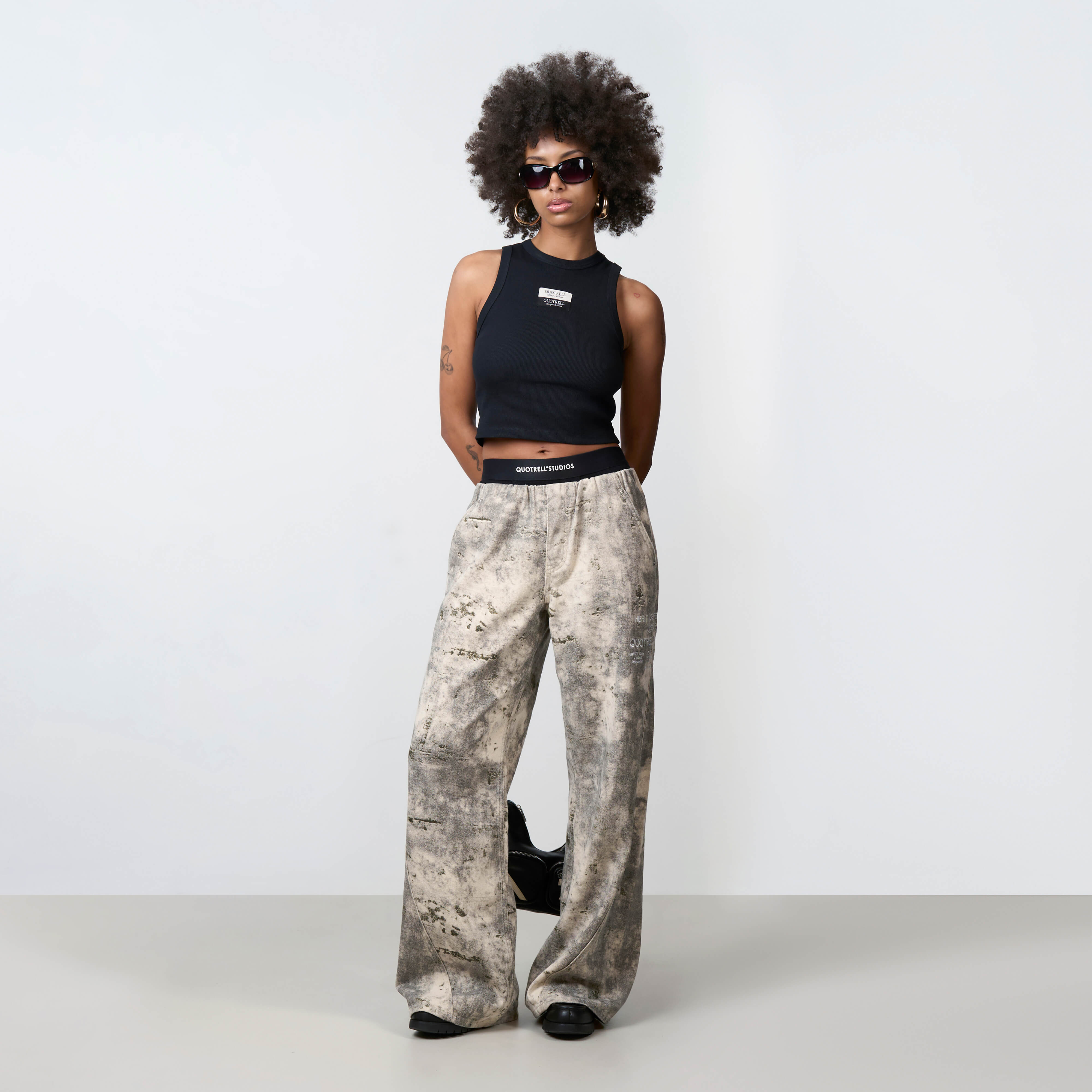 Quotrell Top Regular Cropped Fit Women's Top • Premium Streetwear Quotrell
