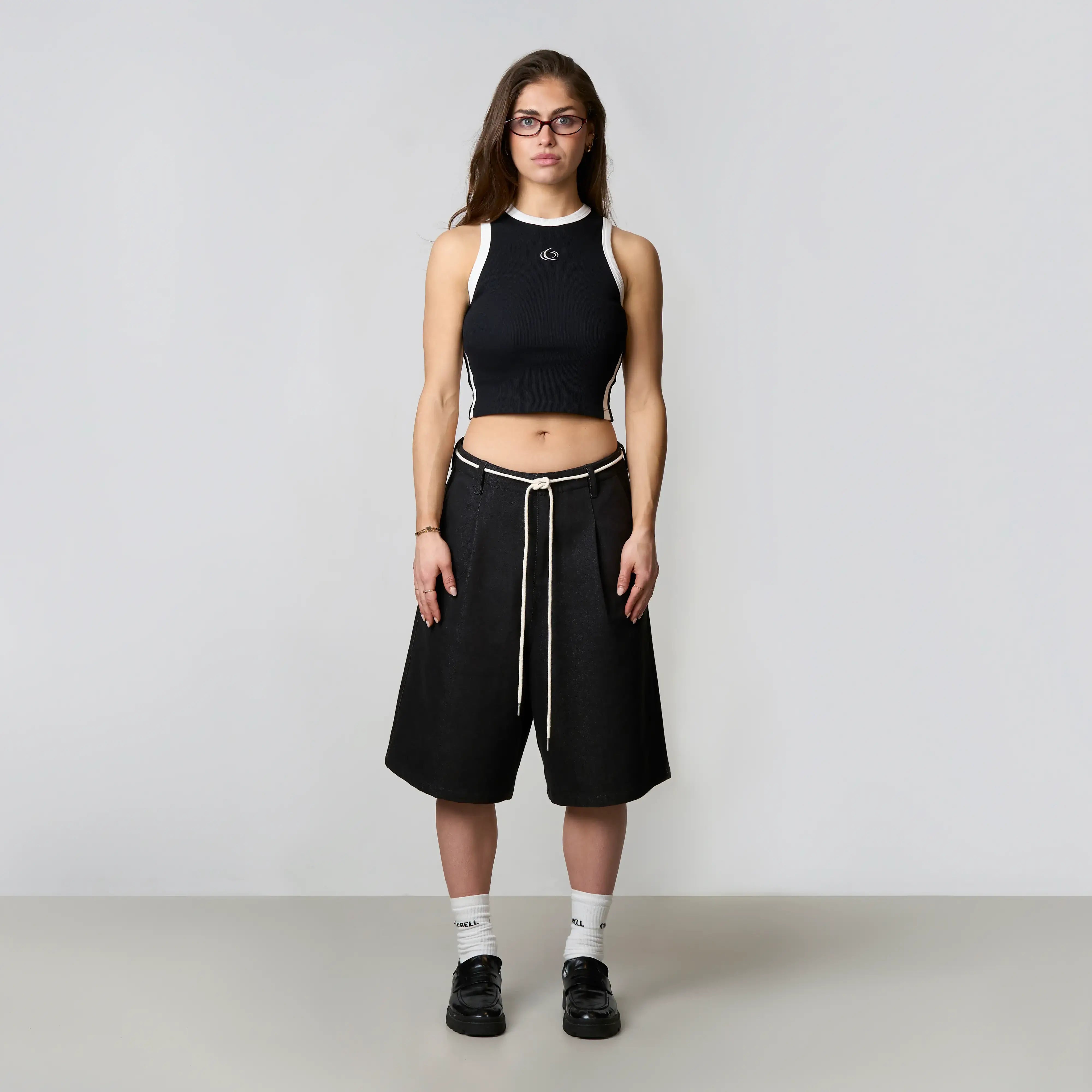 Quotrell Top Ribbed Stretch Athletic Top Regular Fit · Quotrell
