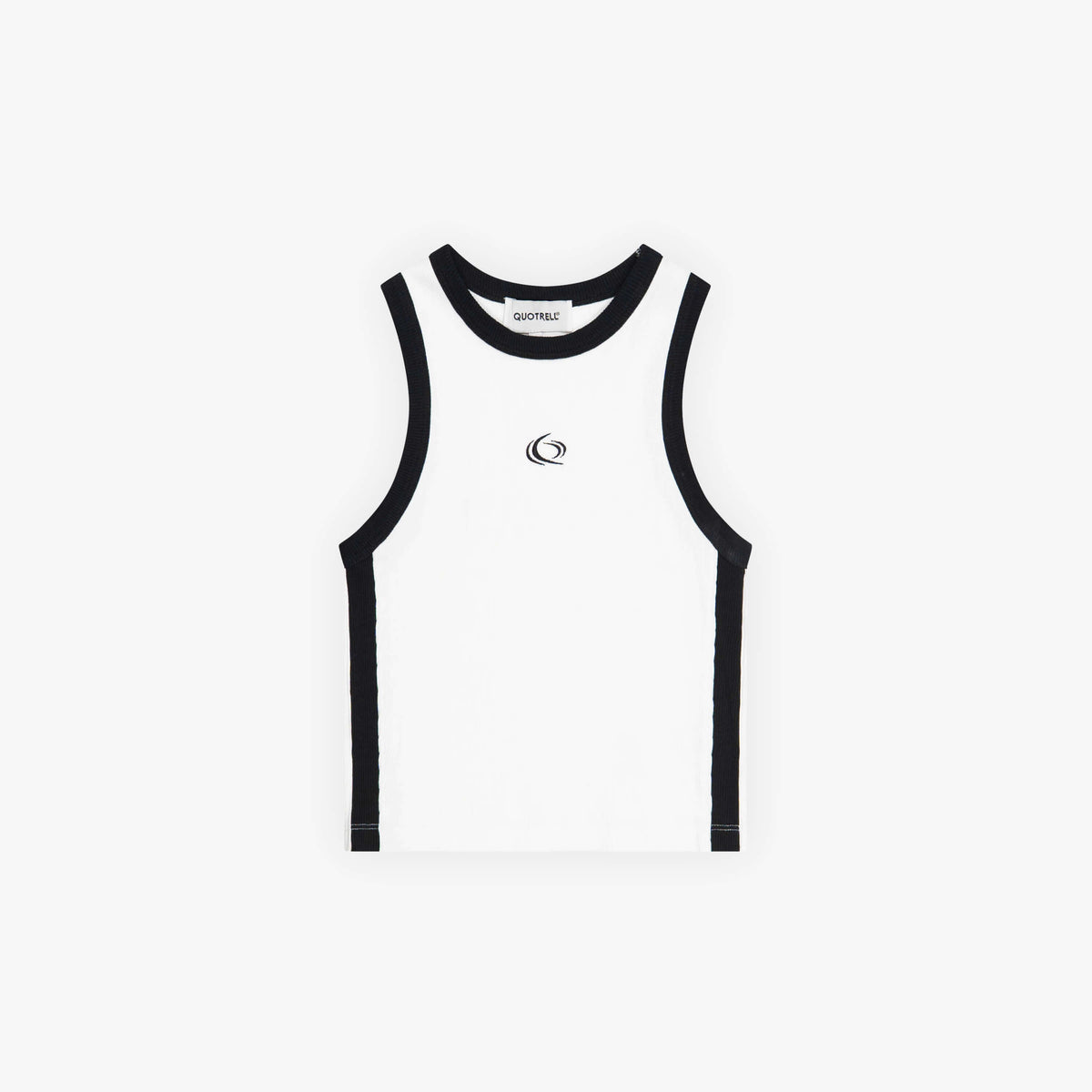 Skye Top in white and black