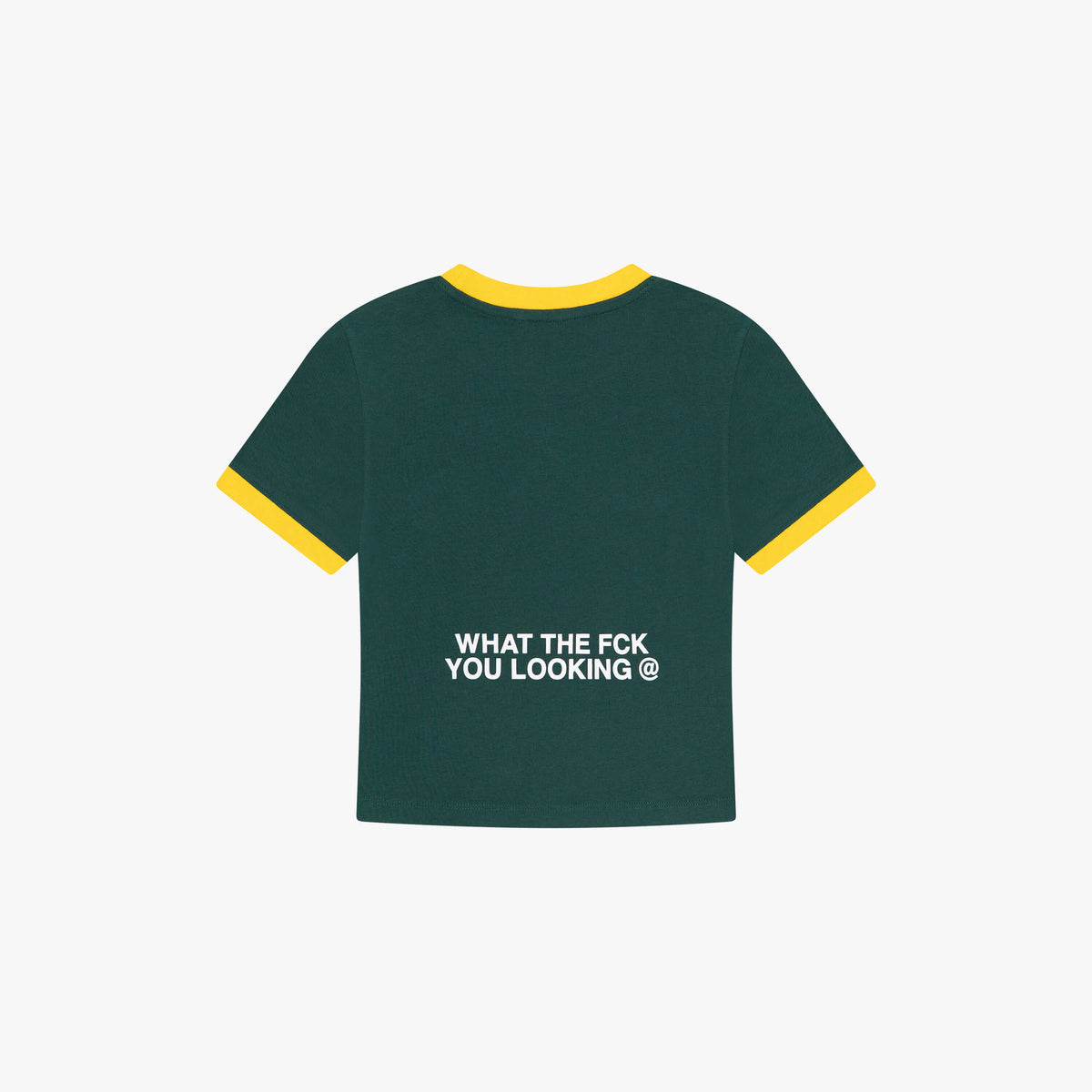 Kira Top in green and yellow