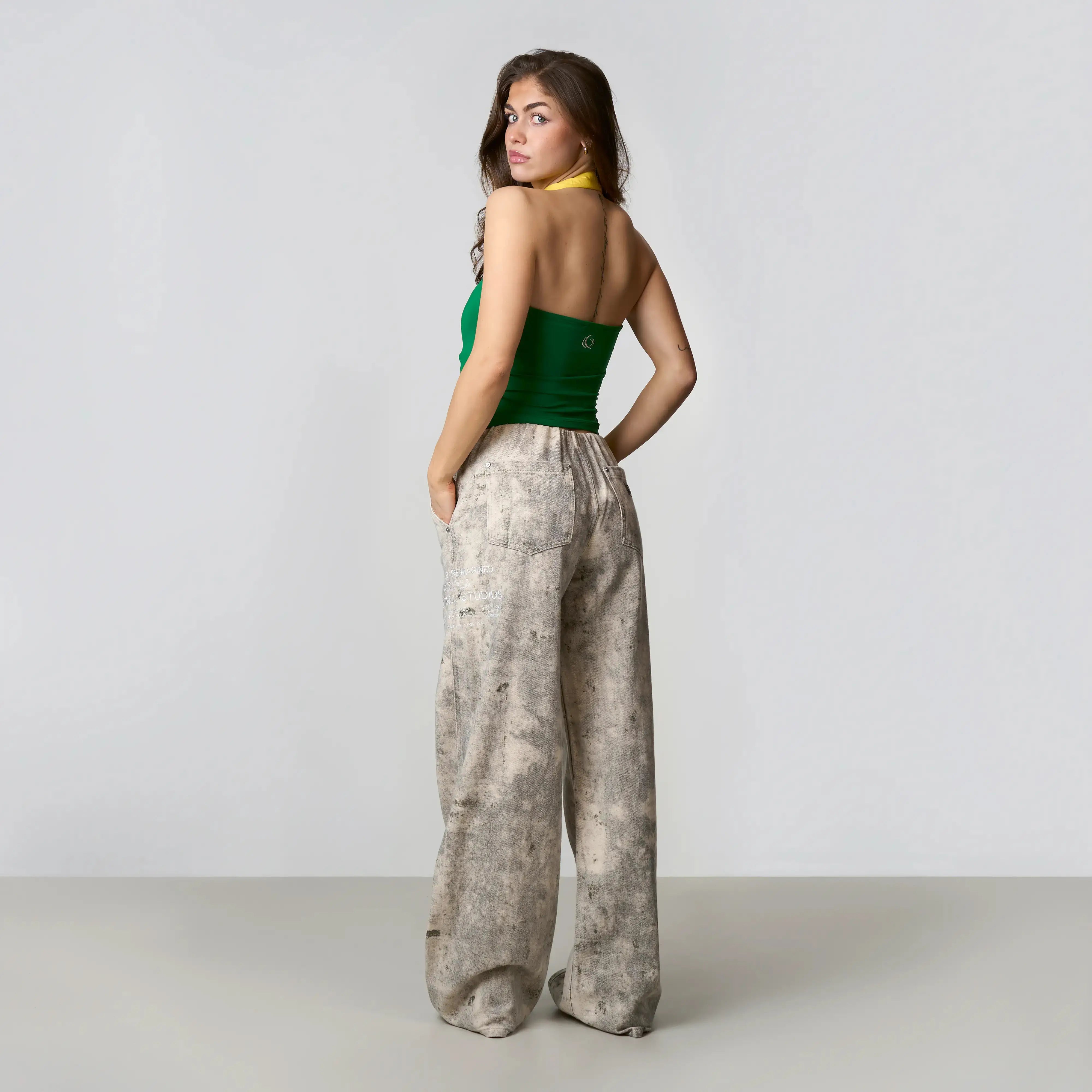 Quotrell Top Premium Halter Top with Open Back Design • Quotrell