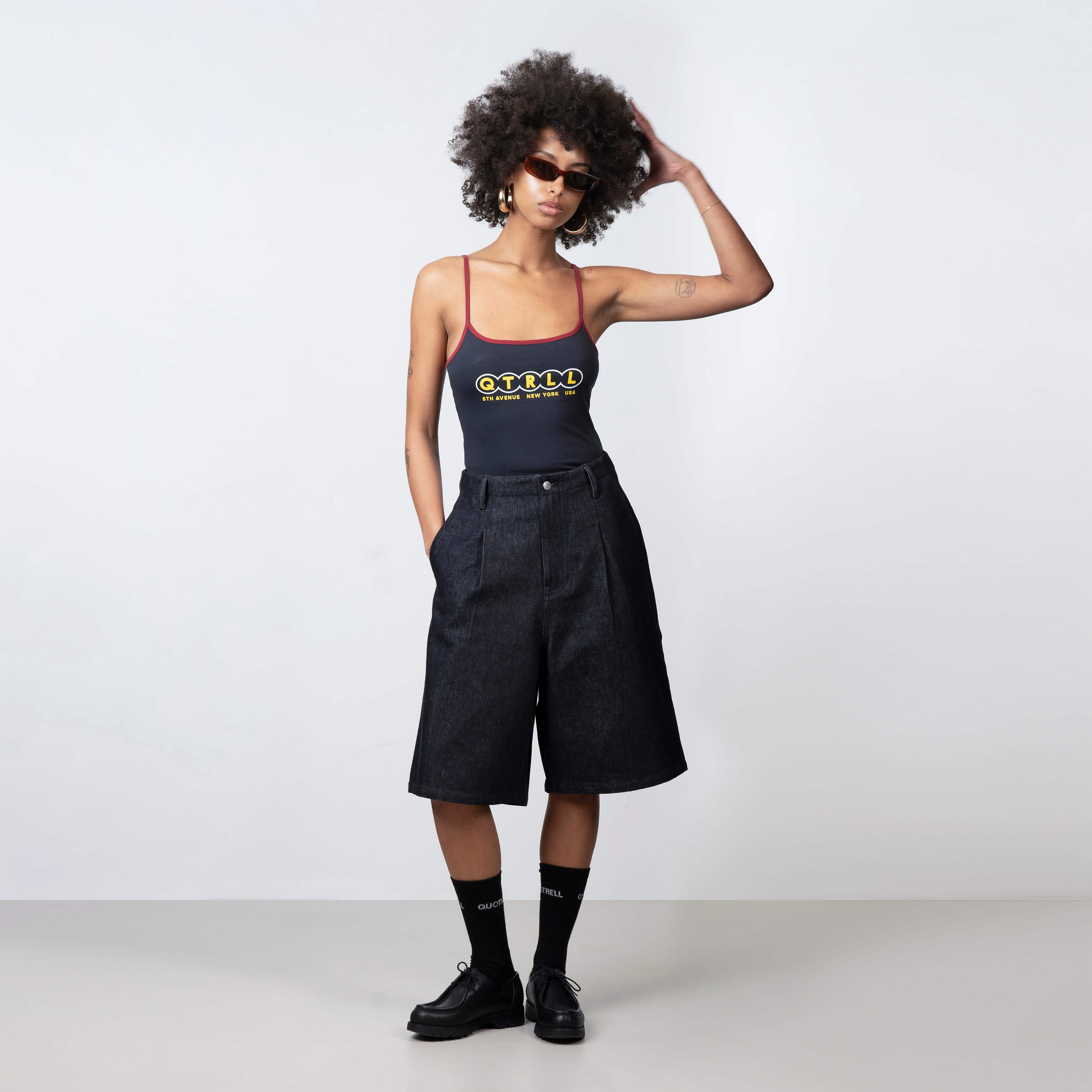 Quotrell Top Slim Fit Women's Top · Organic Cotton Stretch · Quotrell