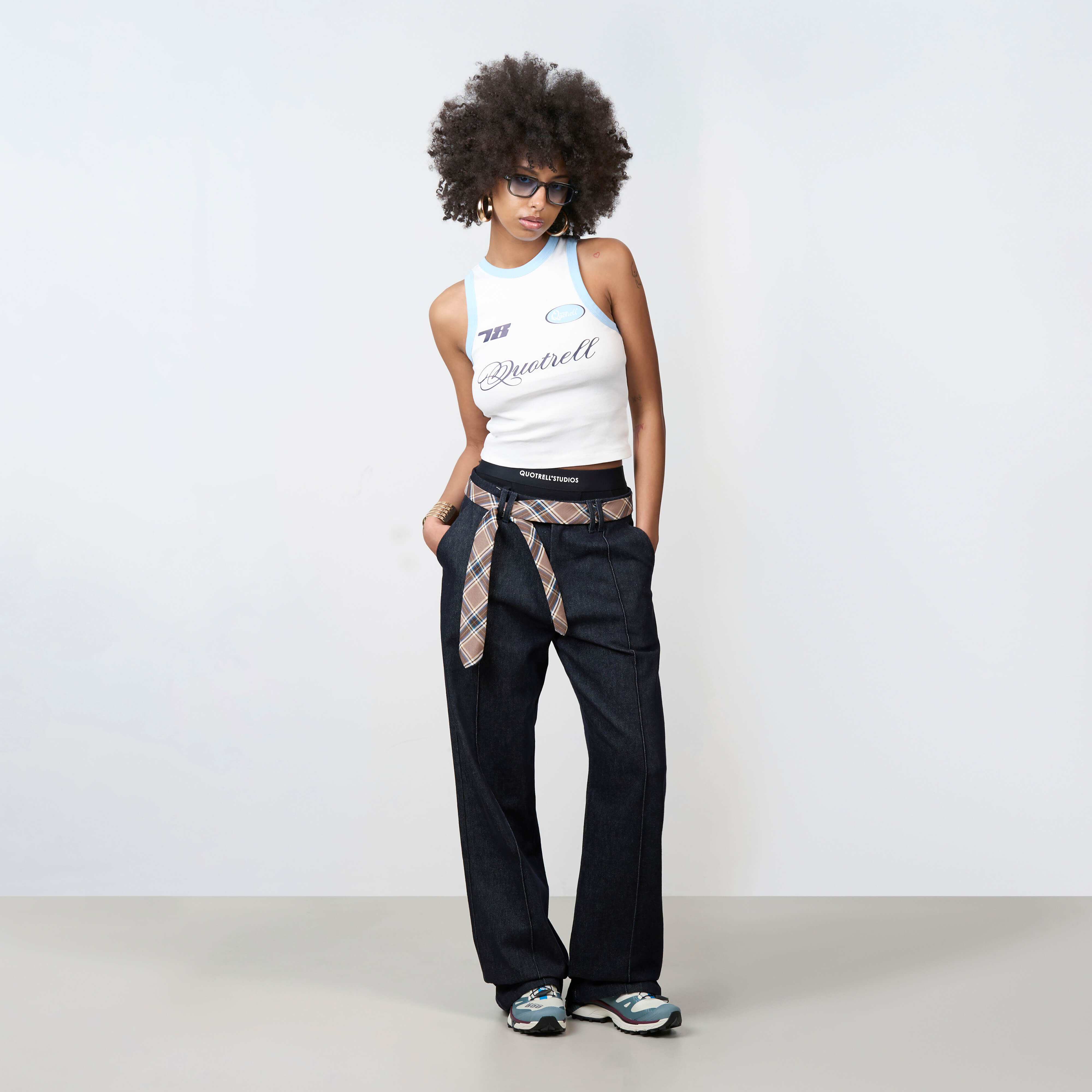 Quotrell Top Regular Fit Sleeveless Top Premium Streetwear | Quotrell
