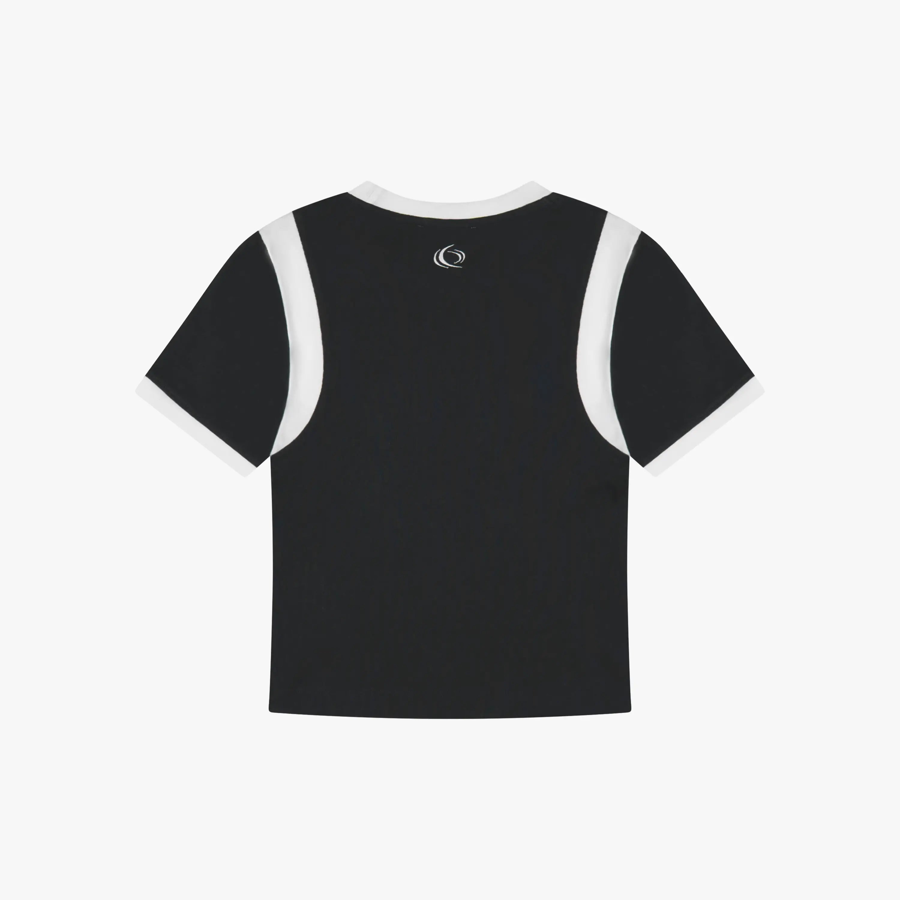 Quotrell Top 78 Top Black/White | Premium Cropped Fitted Top - Quotrell