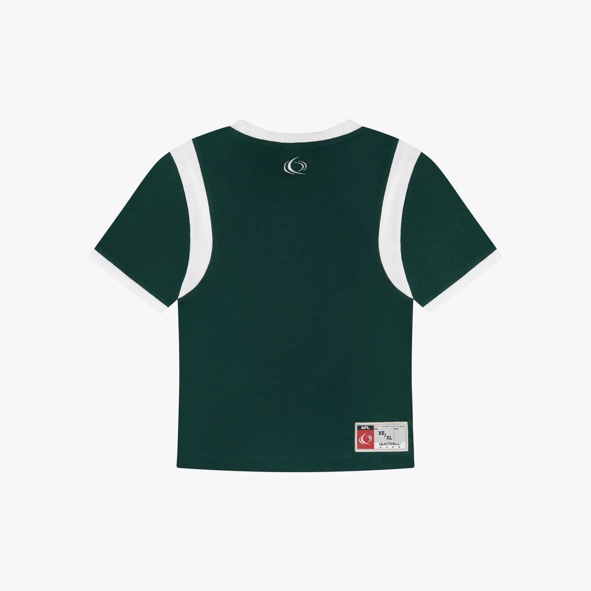 78 Top in green and white