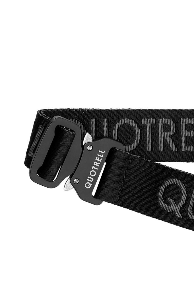 Quotrell Belt Bag | BLACK/WHITE