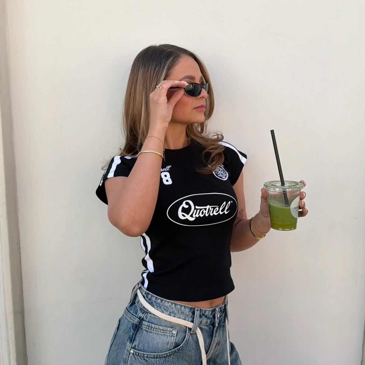 Nessa Top in black